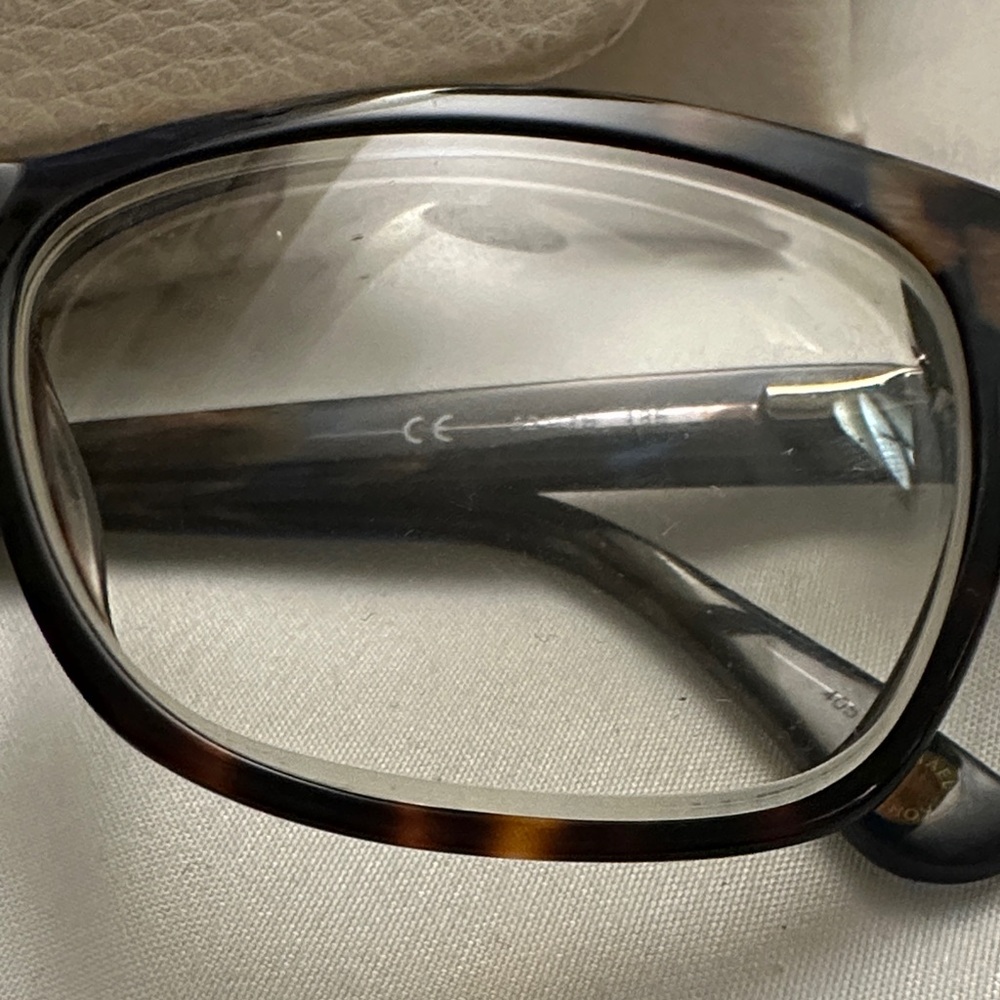 Michael Kors Dark Tortoise Rectangular Eyeglasses - image 2